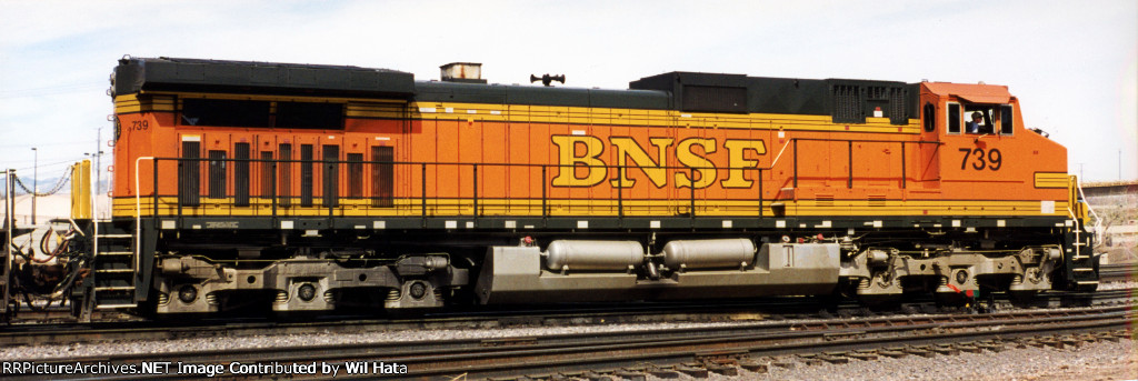 BNSF C44-9W 739